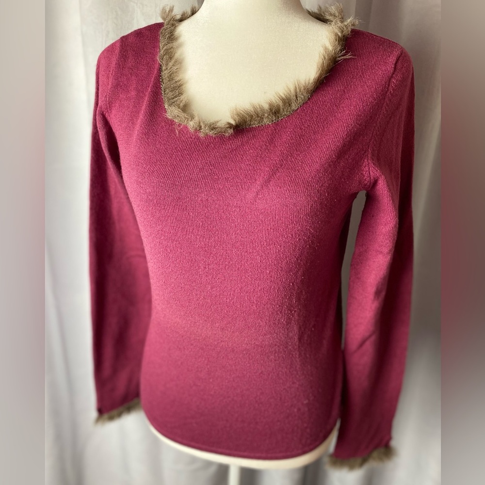 AGO E FILO cashmere & silk top.